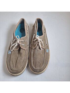 Cruzerz UNC Tarheels Team Sport Boat shoes size 13